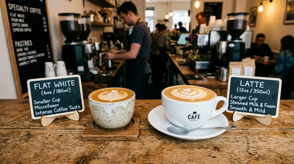 Flat White vs Latte
